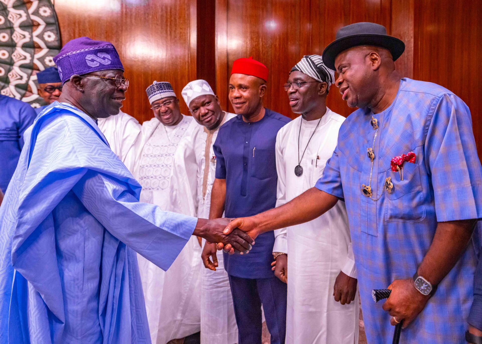 Governors Of The States Of The Federation And Tinubu Met