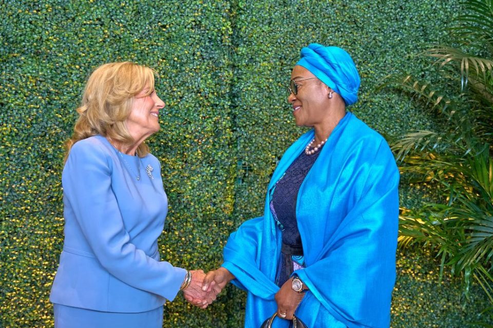 Jill Biden and Oluremi Tinubu