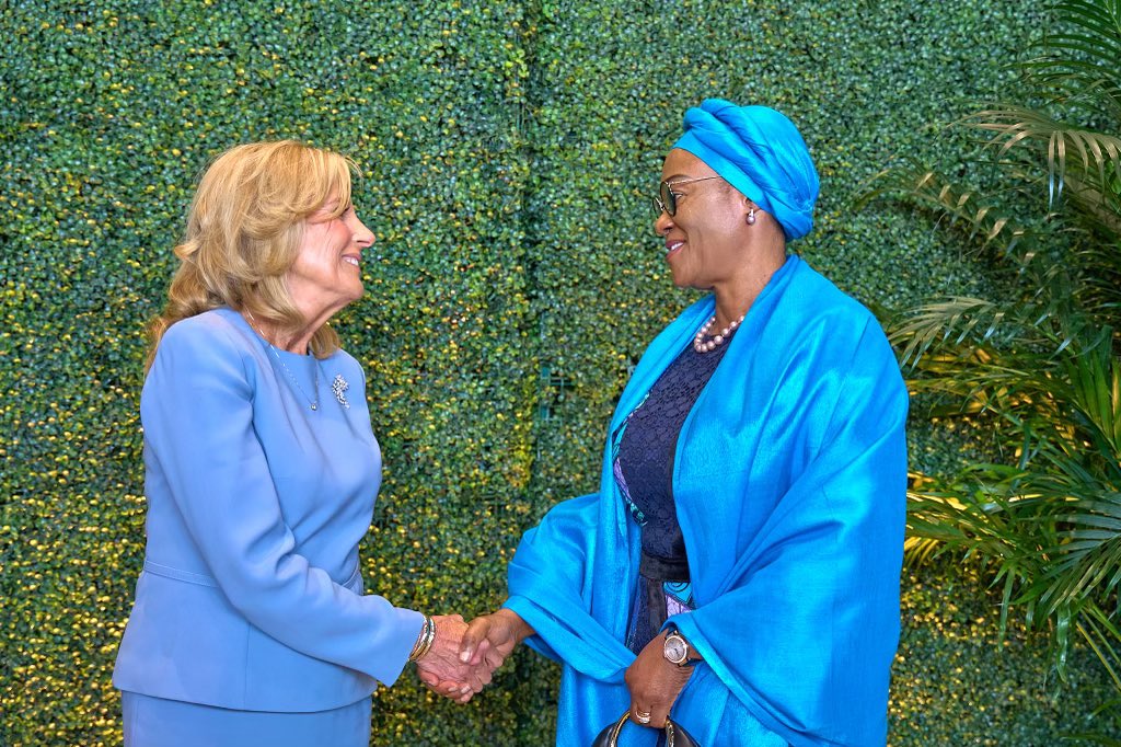 Jill Biden and Oluremi Tinubu